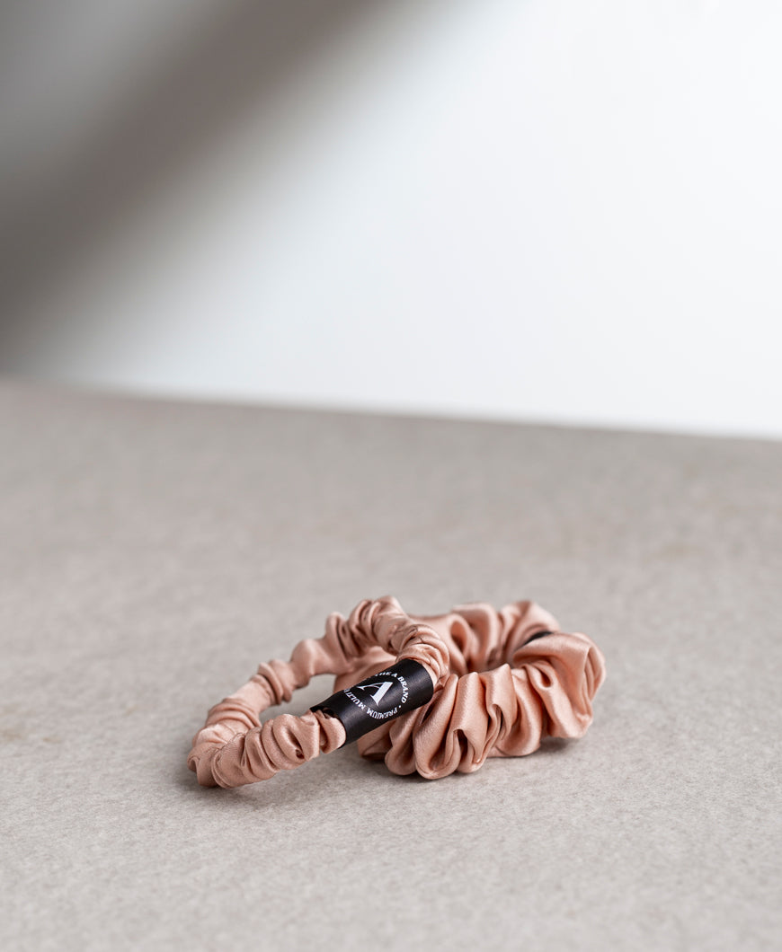 Silk scrunchies
