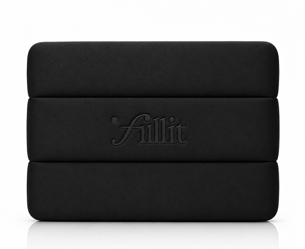 תיק Beauty Bag של Fill it בצבע שחור, סגור